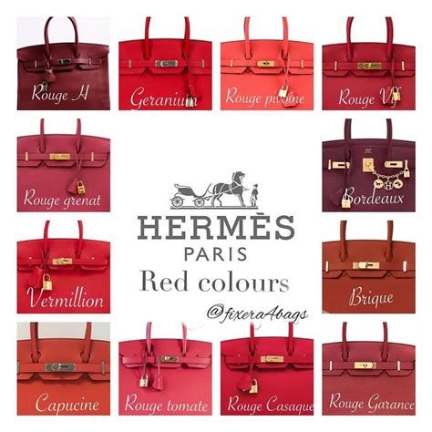 red hermes|hermes birkin color chart.